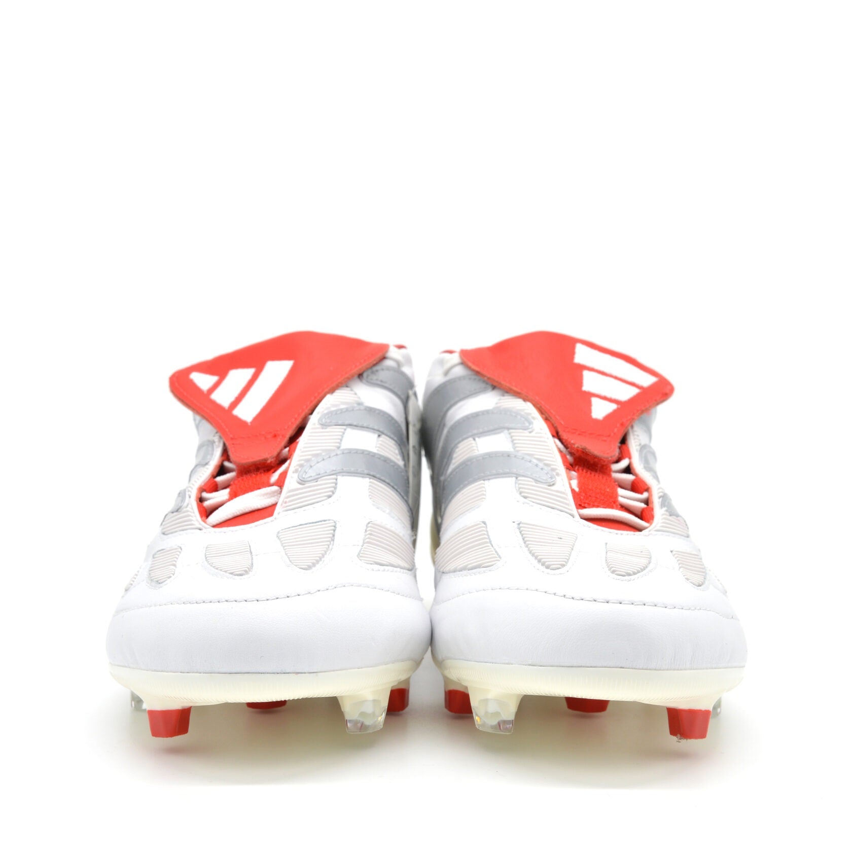 Predator Precision DB Icon FG/AG - Edição Limitada Branco/Vermelho