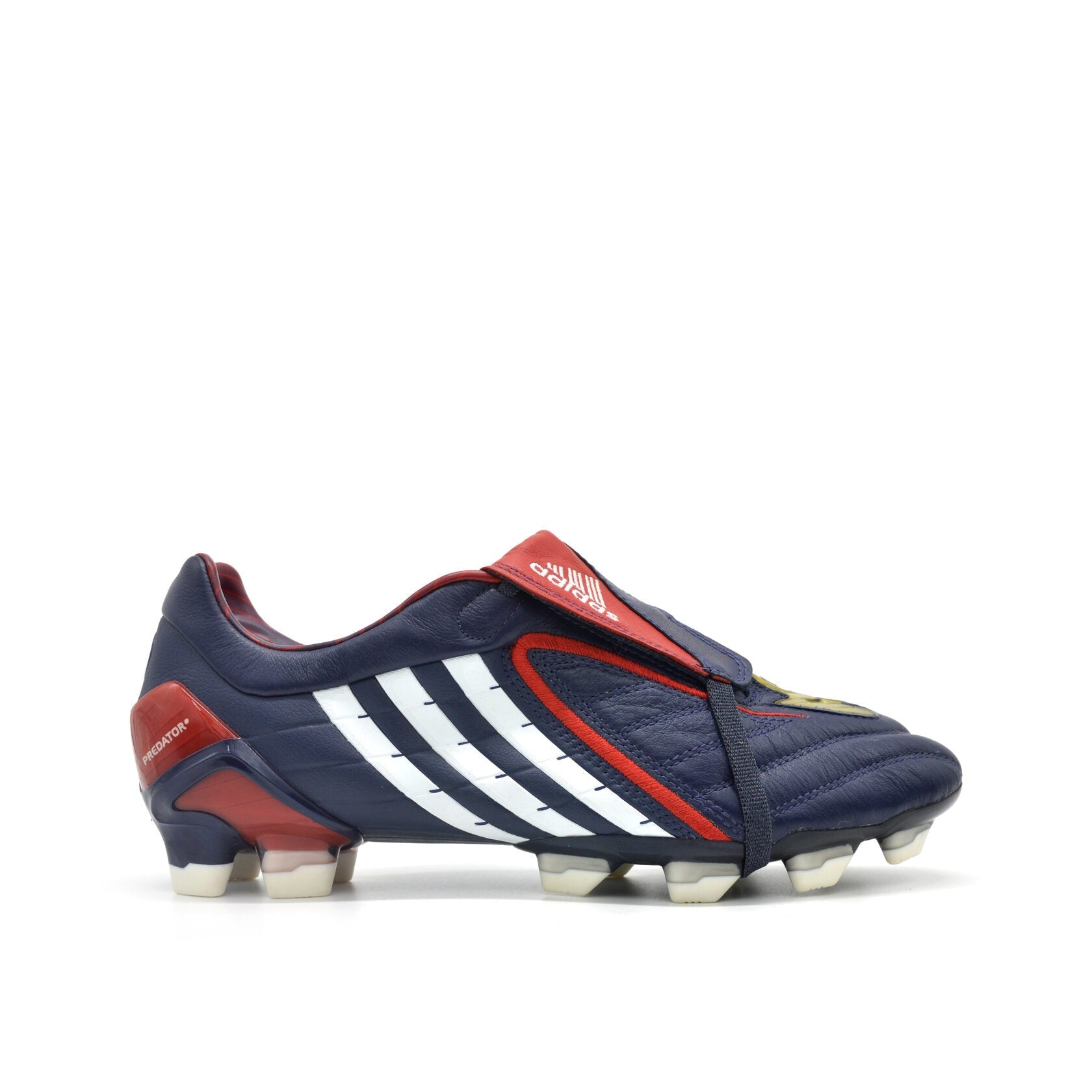 Predator Powerswerve Elite FG Azul Marinho/Vermelho