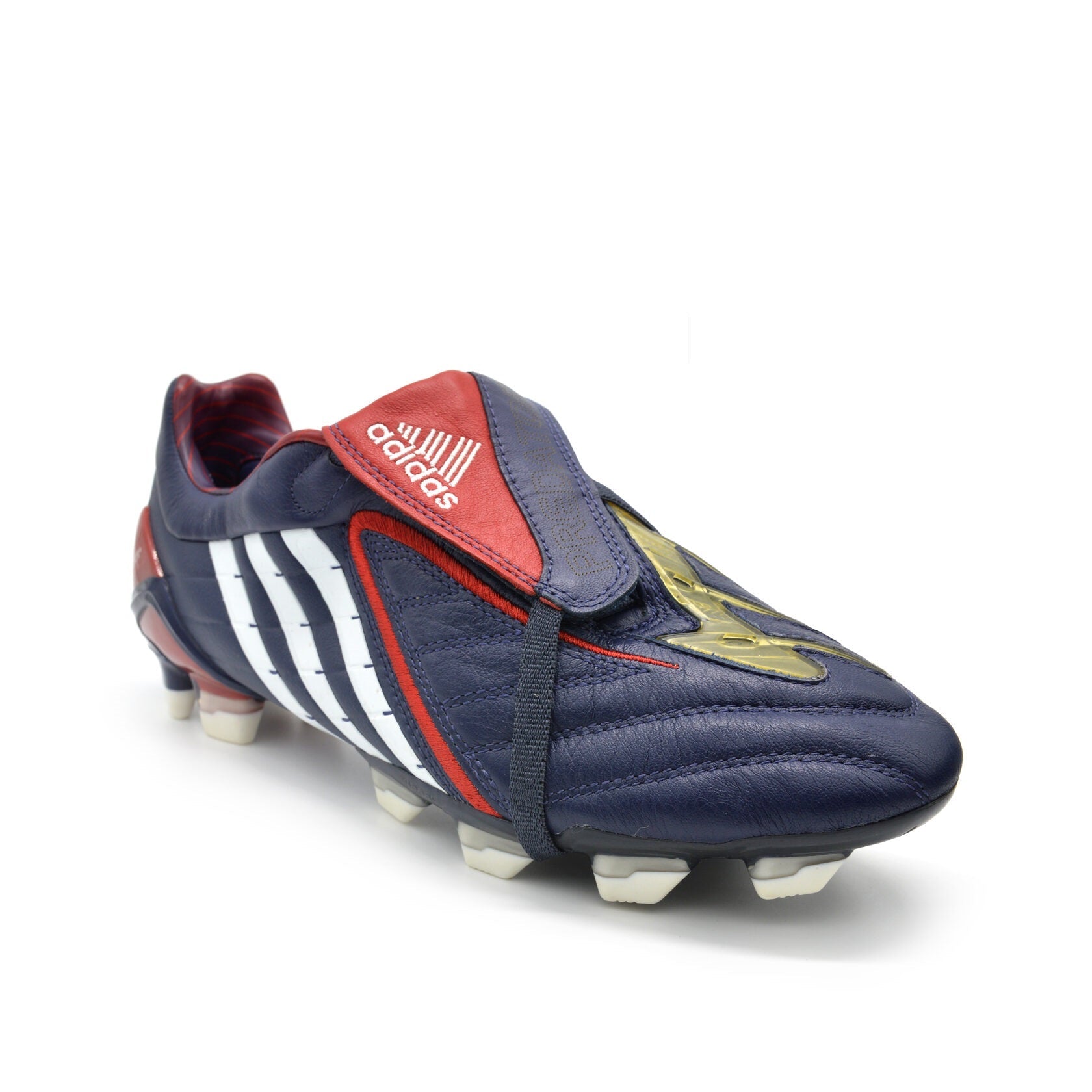 Predator Powerswerve Elite FG Azul Marinho/Vermelho