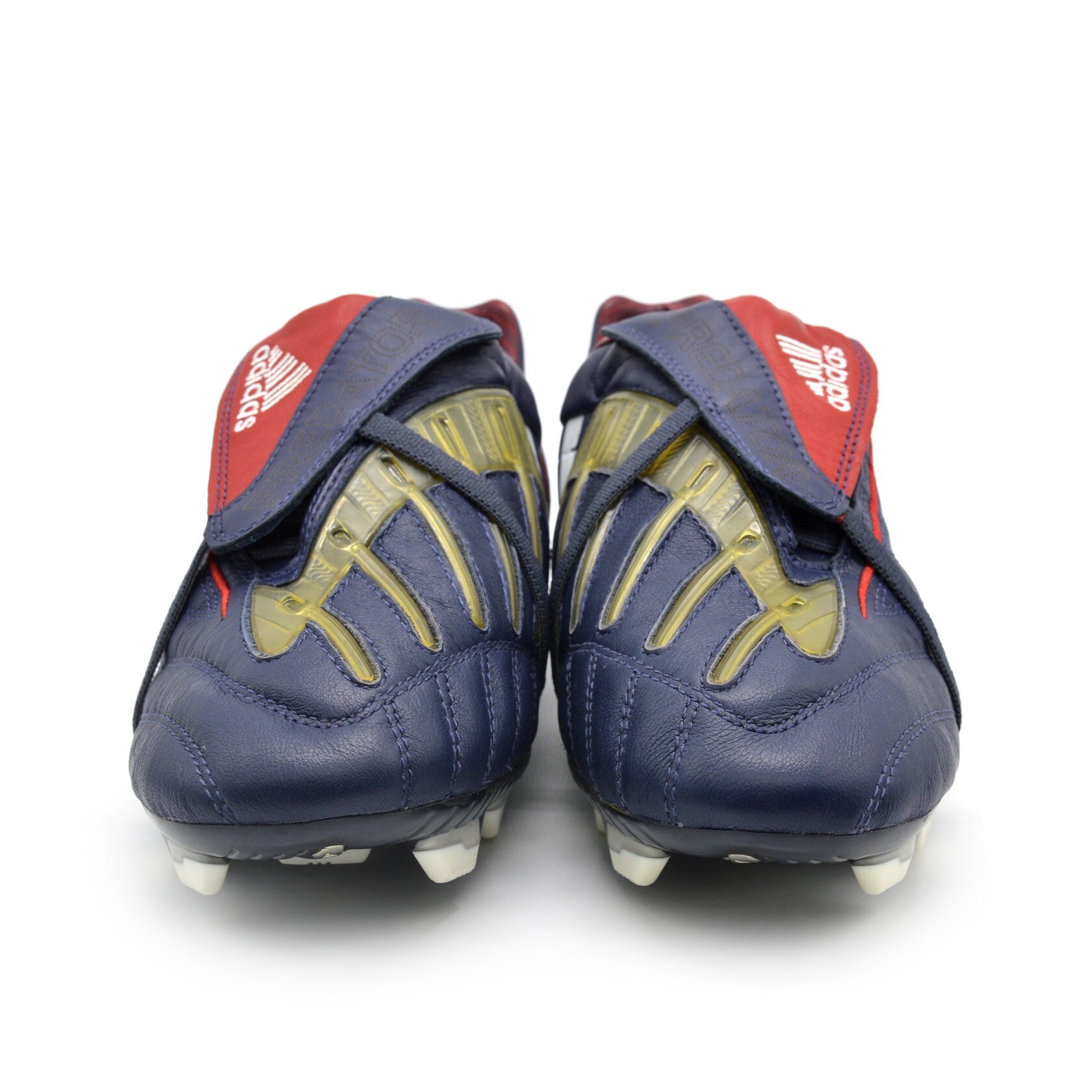 Predator Powerswerve Elite FG Azul Marinho/Vermelho