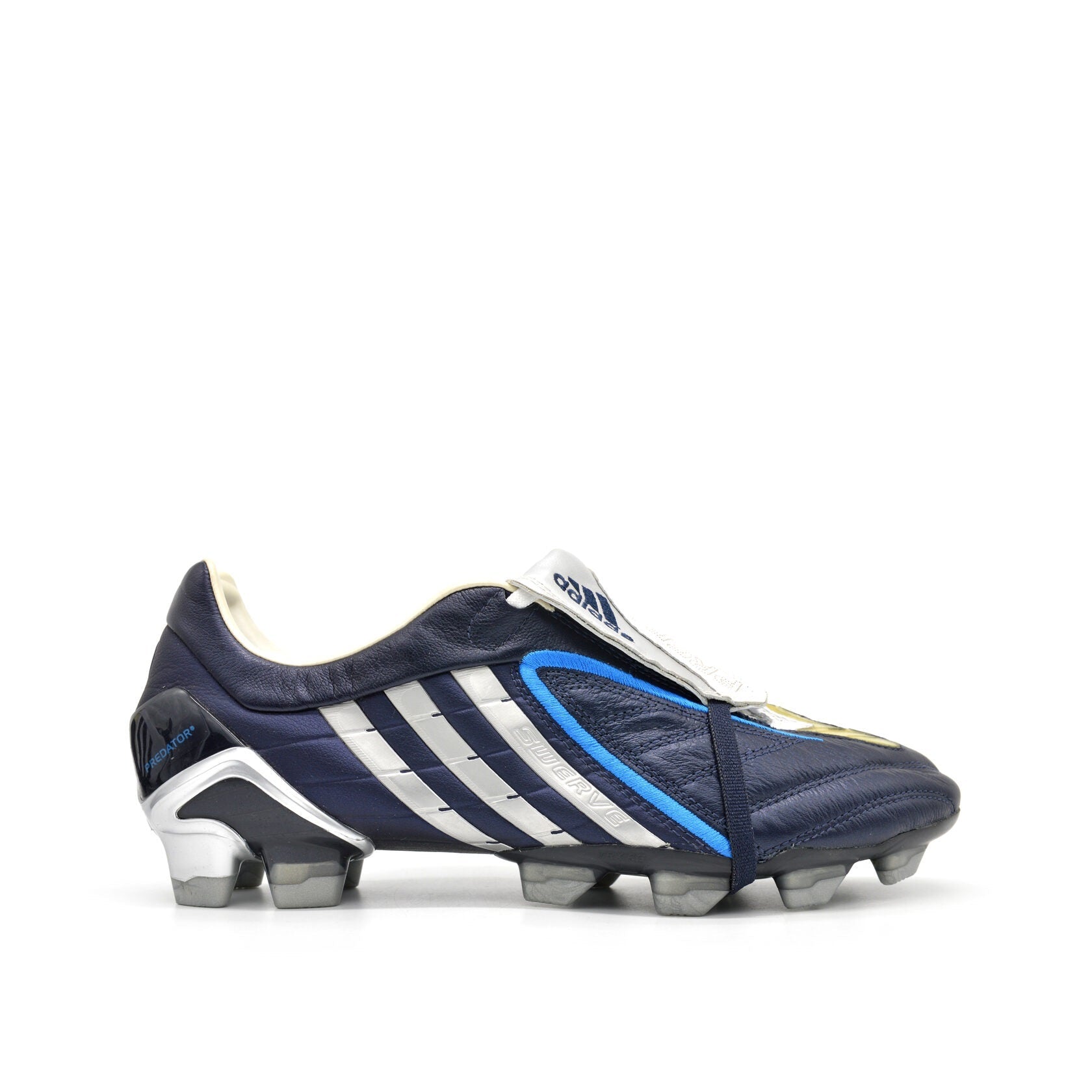 Predator PowerSwerve FG Azul Marinho/Branco