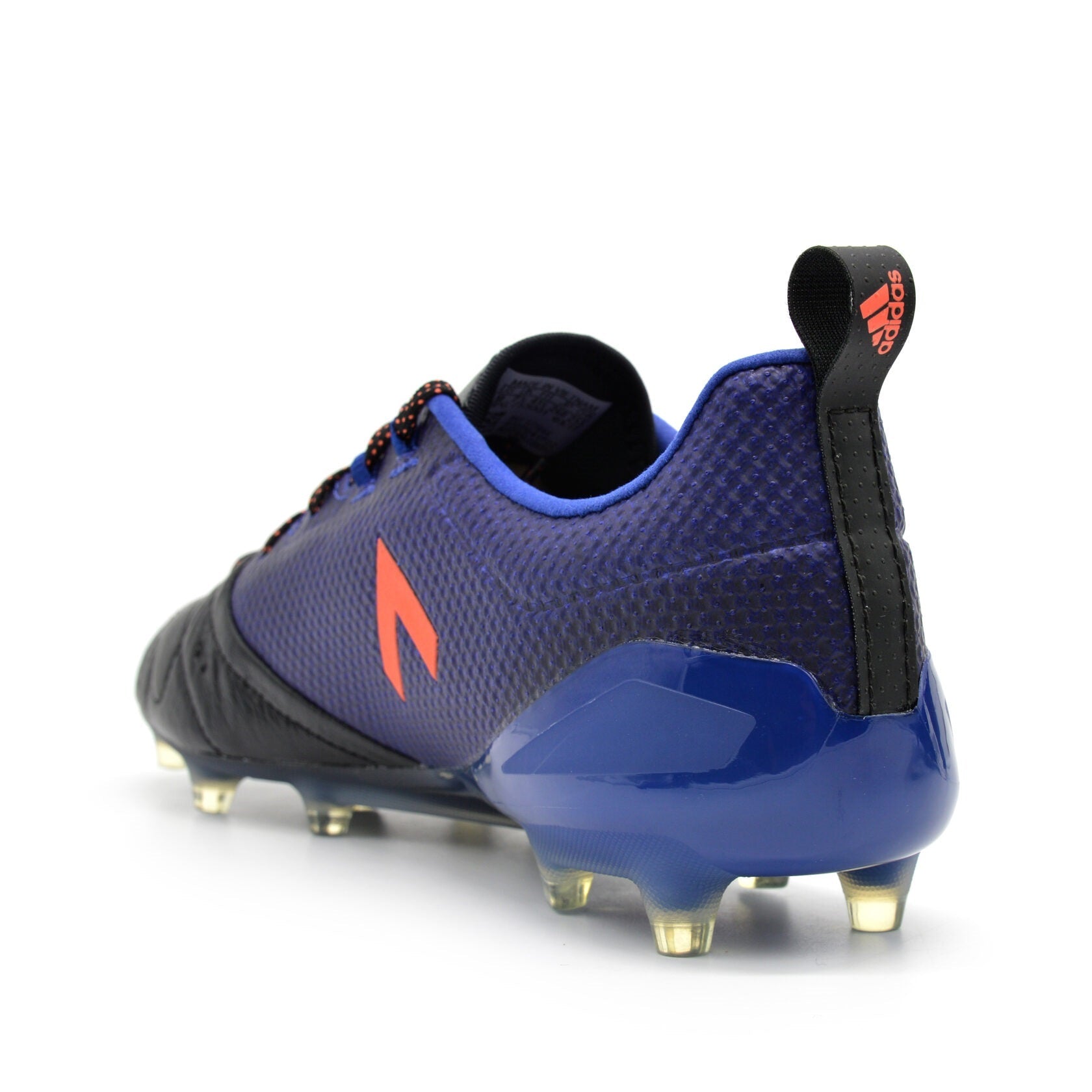 ACE 17.1 Couro FG Preto/Azul