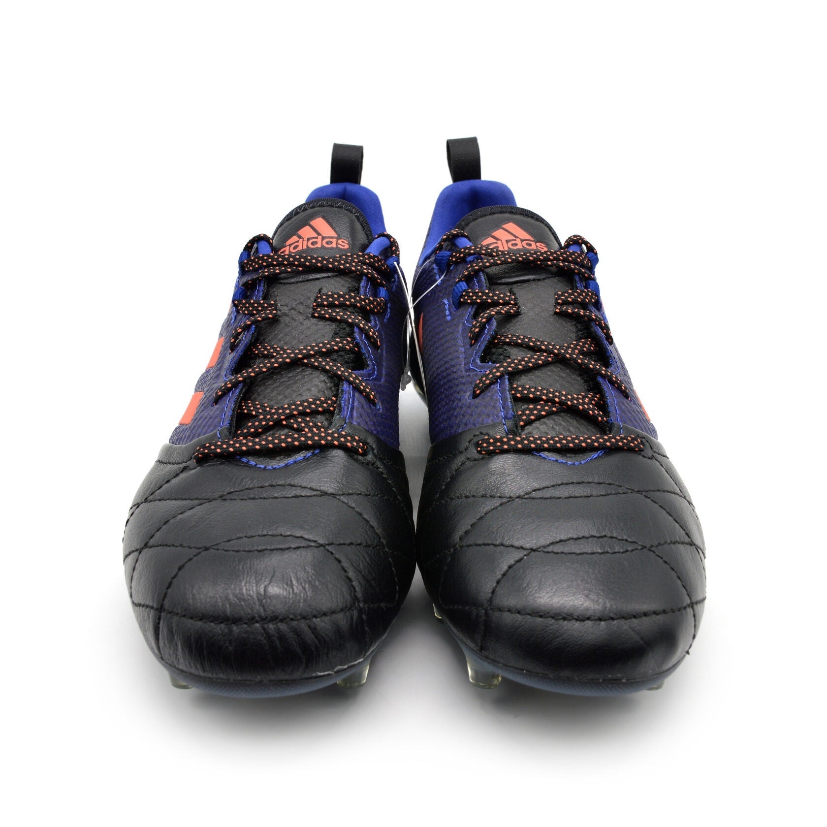 ACE 17.1 Couro FG Preto/Azul