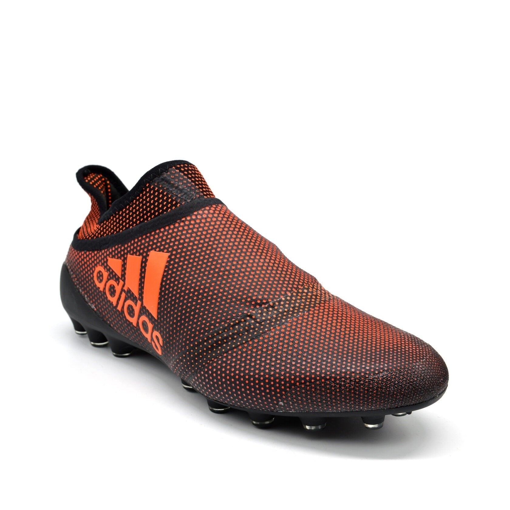 17+ PureSpeed FG/AG Pyro Storm - Preto Núcleo/Vermelho Solar