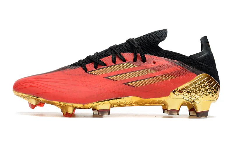 X Speed Flow Atacadores Elite FG - Vermelho Solar