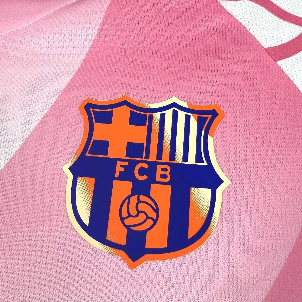 Barcelona 2025 White/Pink Special Shirt