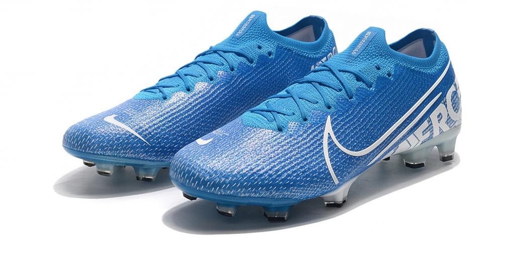 Mercurial Superfly VII Elite FG Novo Pack Luzes Azul
