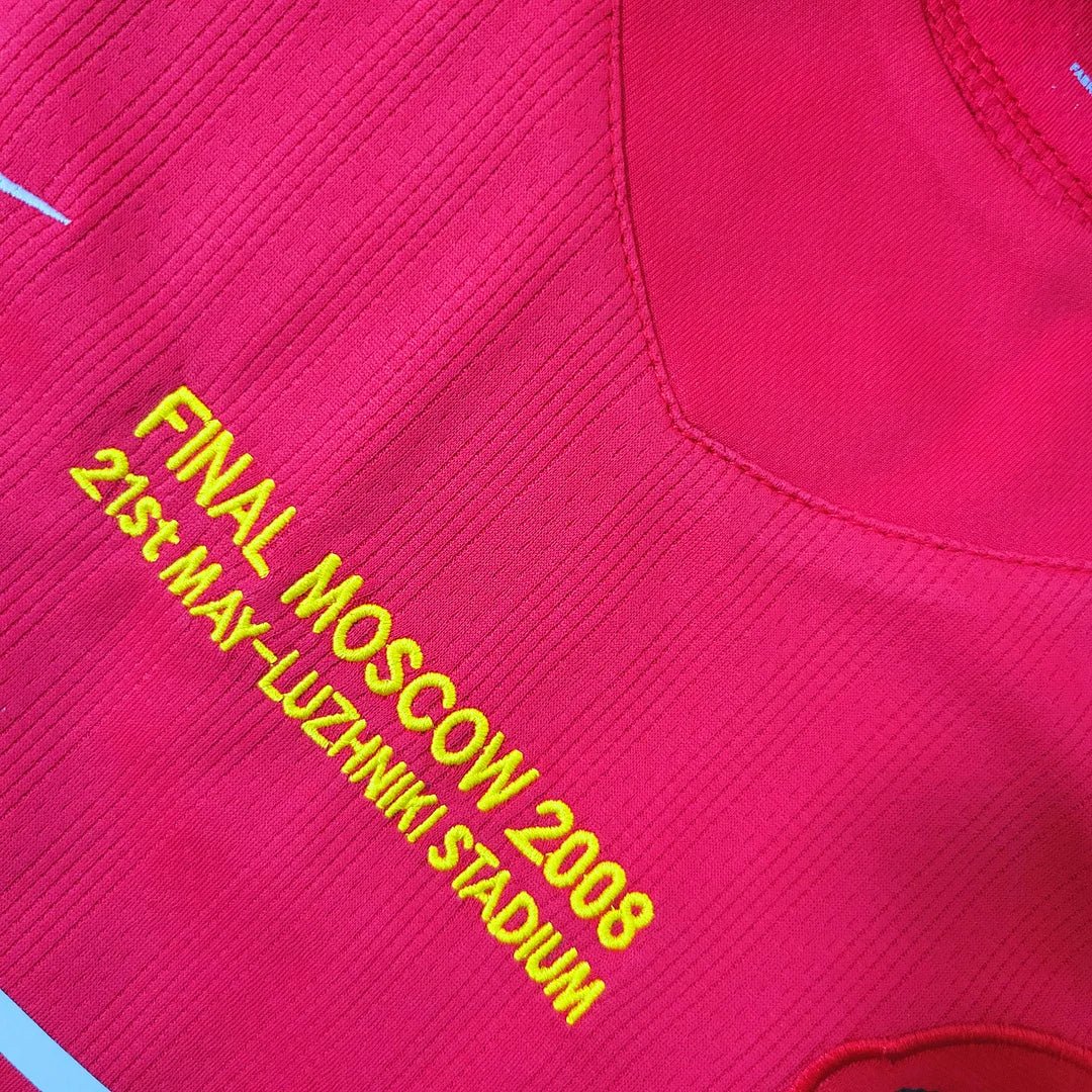 Man United 2007 L/S UCL Home Shirt