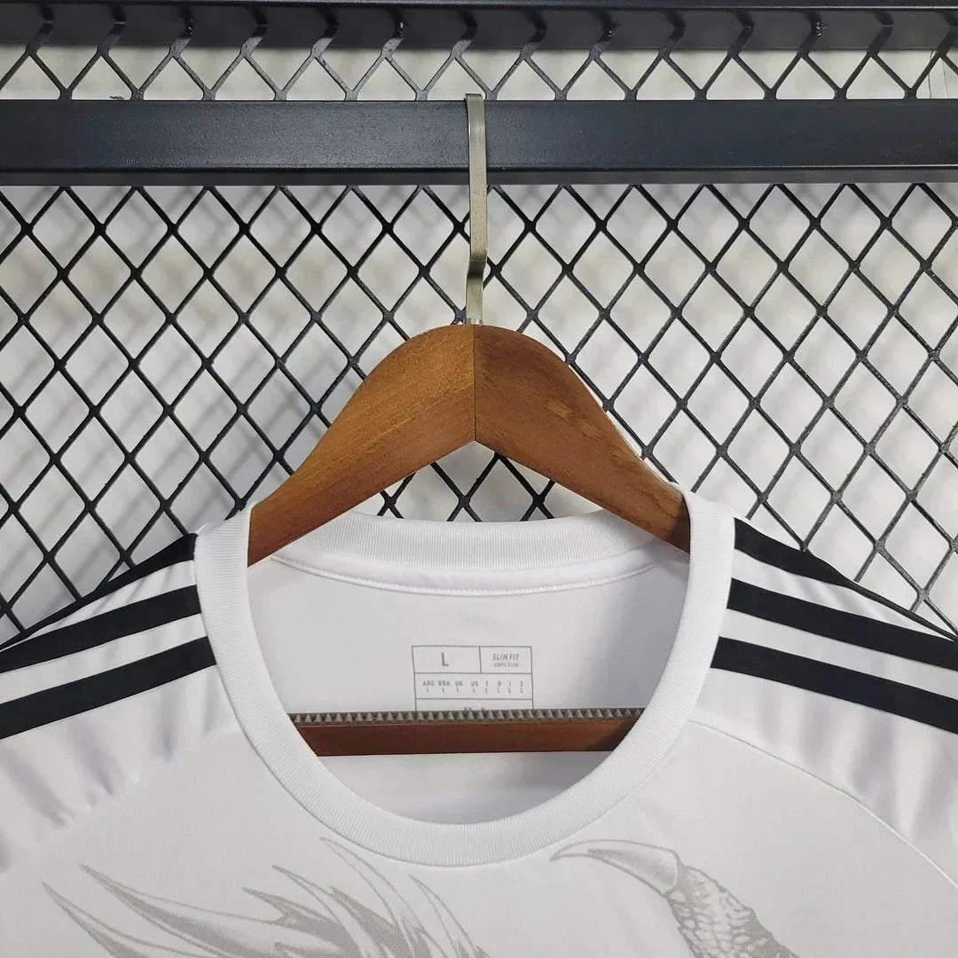 Real Madrid 2025 White Dragon Special Shirt