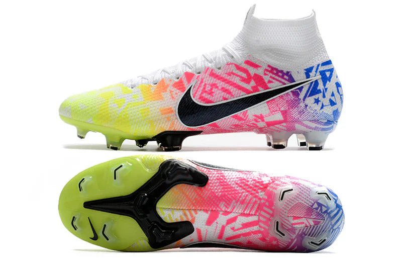 Mercurial Superfly VII Neymar Jr FG Branco/Rosa