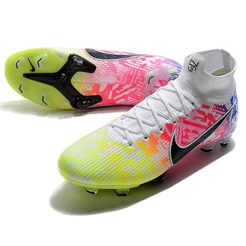 Mercurial Superfly VII Neymar Jr FG Branco/Rosa