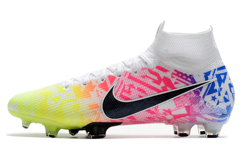 Mercurial Superfly VII Neymar Jr FG Branco/Rosa