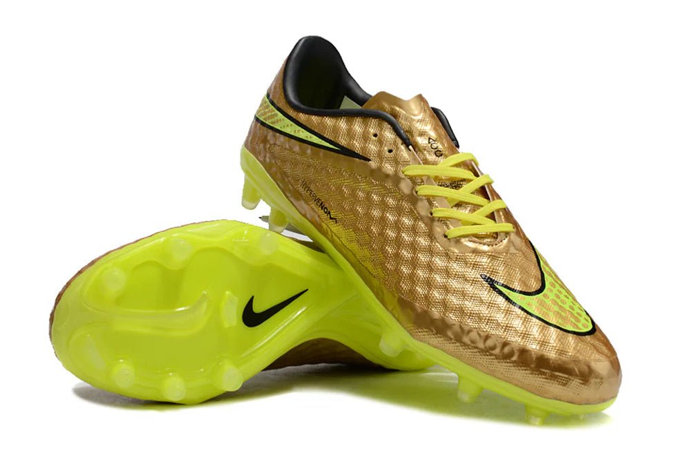 Hypervenom Phantom I Elite FG Dourado/Verde