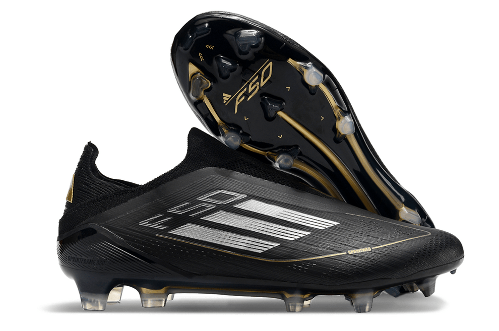 F50 Elite Sem Atacadores FG Faísca Escura