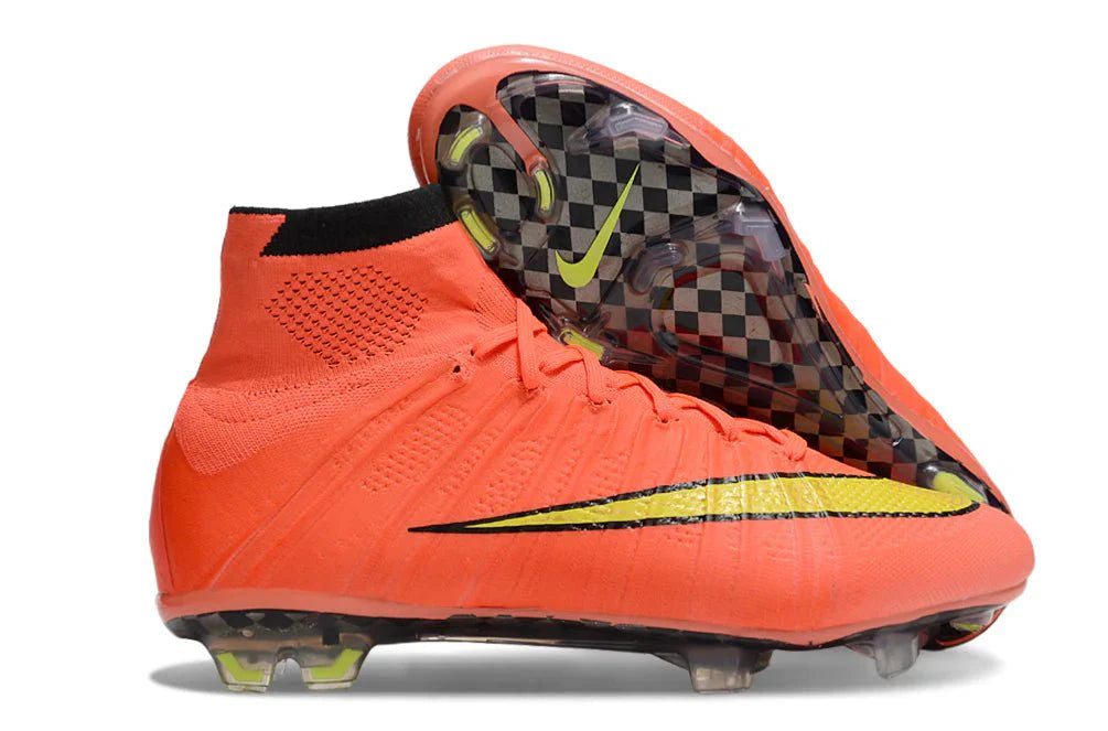 Mercurial Superfly IV FG Laranja/Amarelo