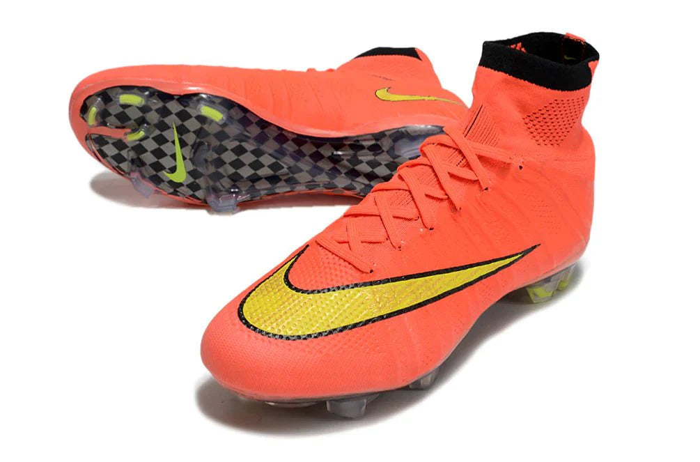 Mercurial Superfly IV FG Laranja/Amarelo