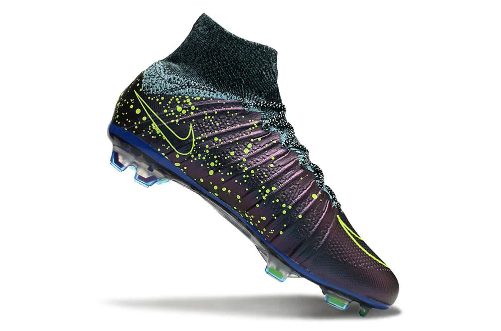 Mercurial Superfly IV Elite FG Azul Esquadrão/Preto