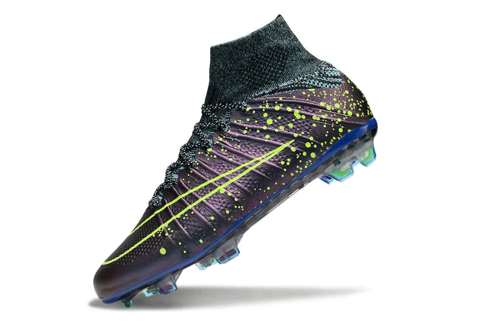Mercurial Superfly IV Elite FG Azul Esquadrão/Preto