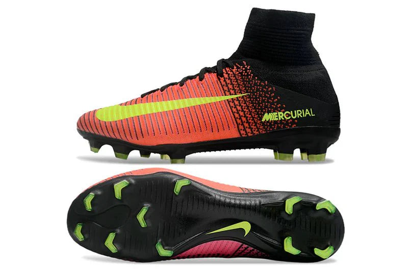 Mercurial Superfly V Elite FG Laranja/Preto
