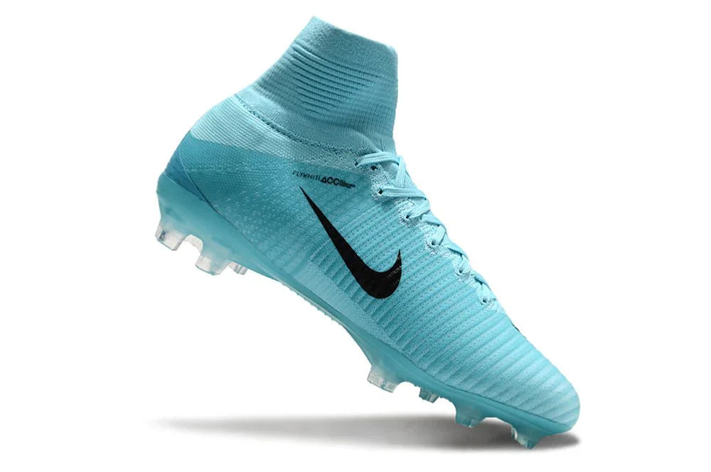 Mercurial Superfly V Elite FG Azul Claro