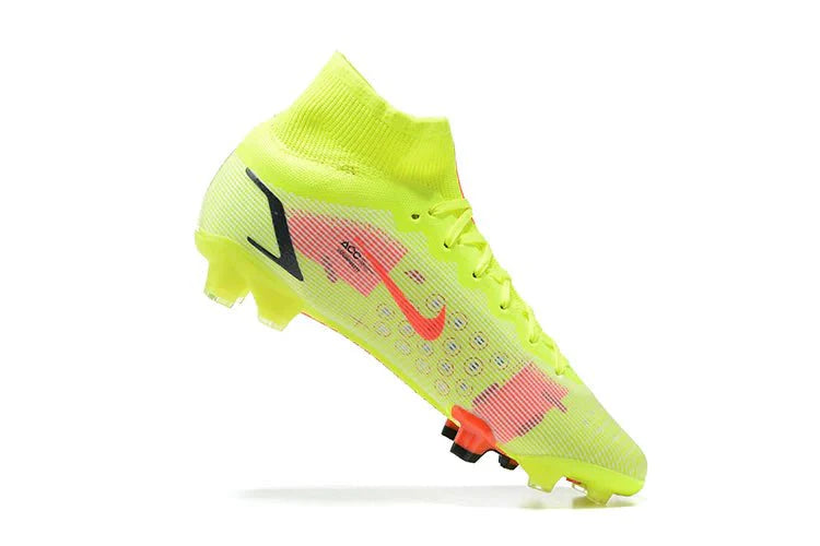 Mercurial Superfly VIII Elite FG Motivação Verde Claro