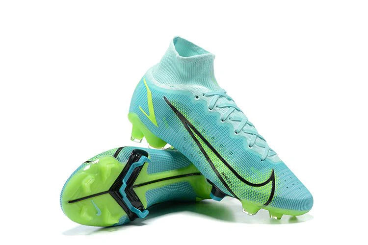 Mercurial Superfly VIII Elite FG Impulso Azul Claro/Verde Claro