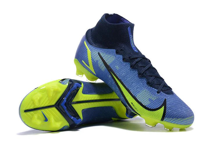 Superfly VIII Elite FG Recarregar Azul/Verde Claro