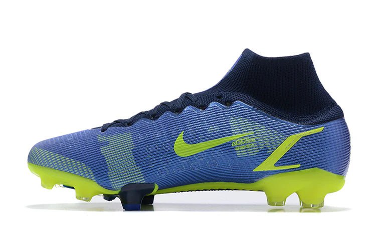 Superfly VIII Elite FG Recarregar Azul/Verde Claro