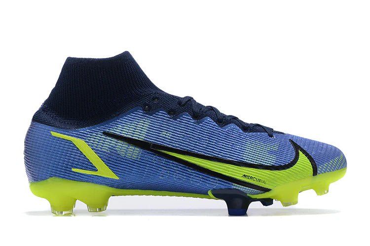 Superfly VIII Elite FG Recarregar Azul/Verde Claro