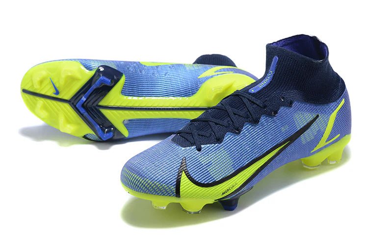 Superfly VIII Elite FG Recarregar Azul/Verde Claro