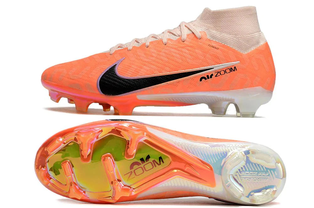 Mercurial Superfly IX Elite FG Laranja/Preto