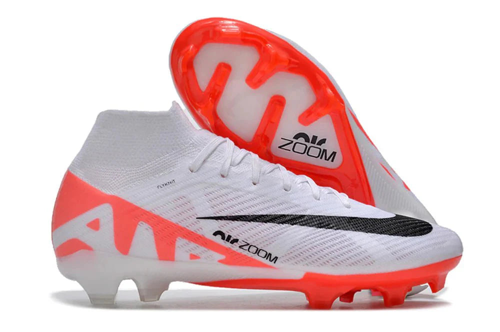 Mercurial Superfly IX Elite FG Pronto Branco/Laranja