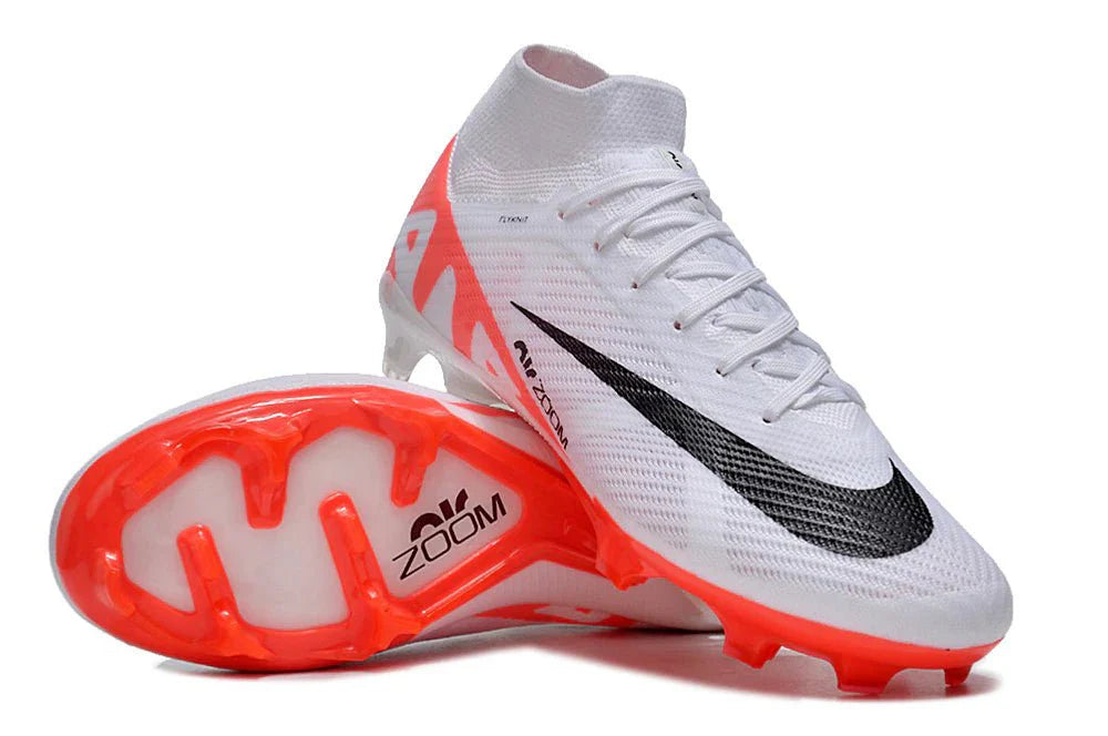 Mercurial Superfly IX Elite FG Pronto Branco/Laranja