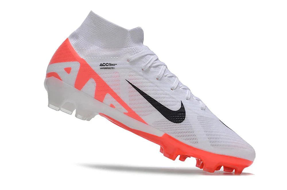 Mercurial Superfly IX Elite FG Pronto Branco/Laranja