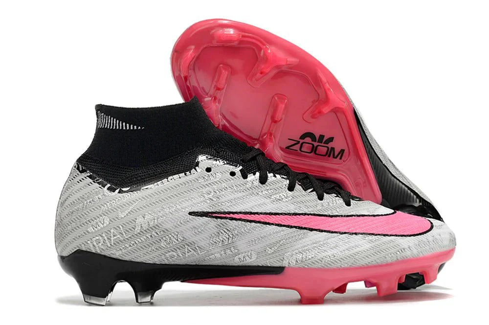 Mercurial Superfly IX Elite FG Prateado/Rosa