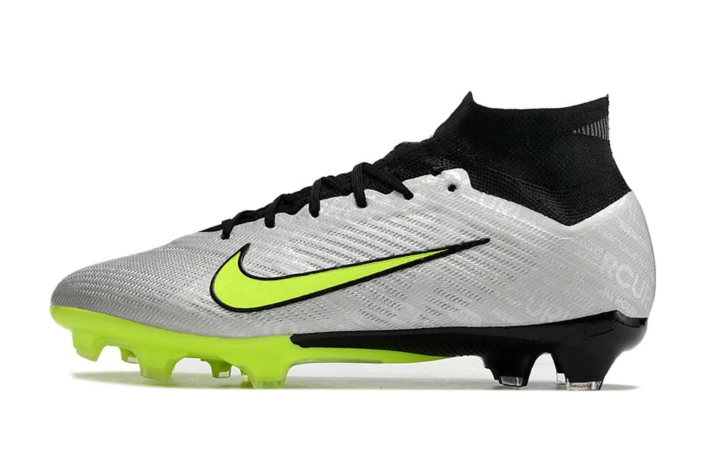 Mercurial Superfly IX Elite FG Cinzento/Verde Claro