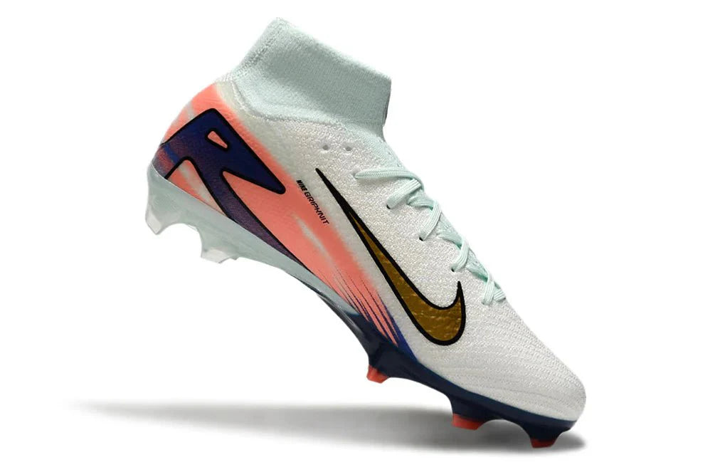 Mercurial Superfly X Elite FG Branco/Rosa