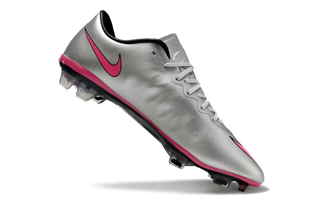Mercurial Vapor 10 Elite FG Prateado/Preto
