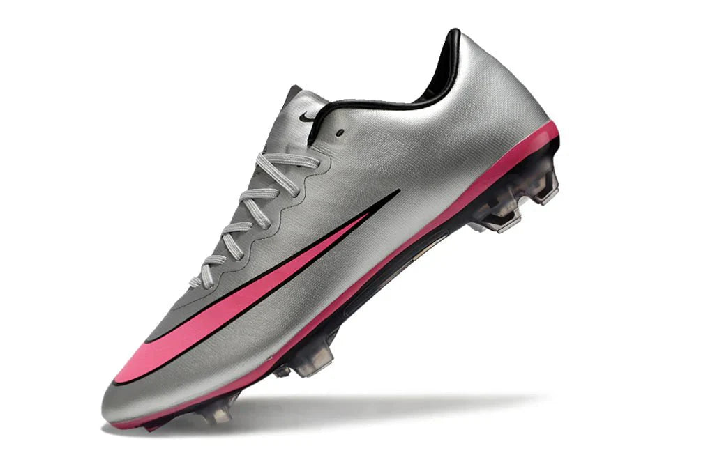 Mercurial Vapor 10 Elite FG Prateado/Preto
