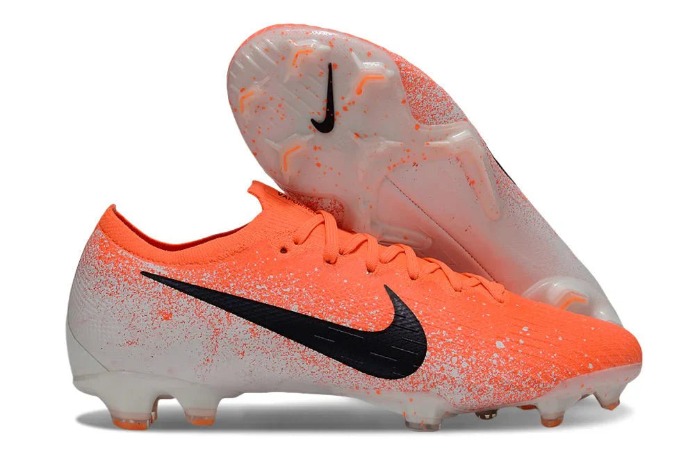 Mercurial Vapor XII Elite FG Laranja/Branco