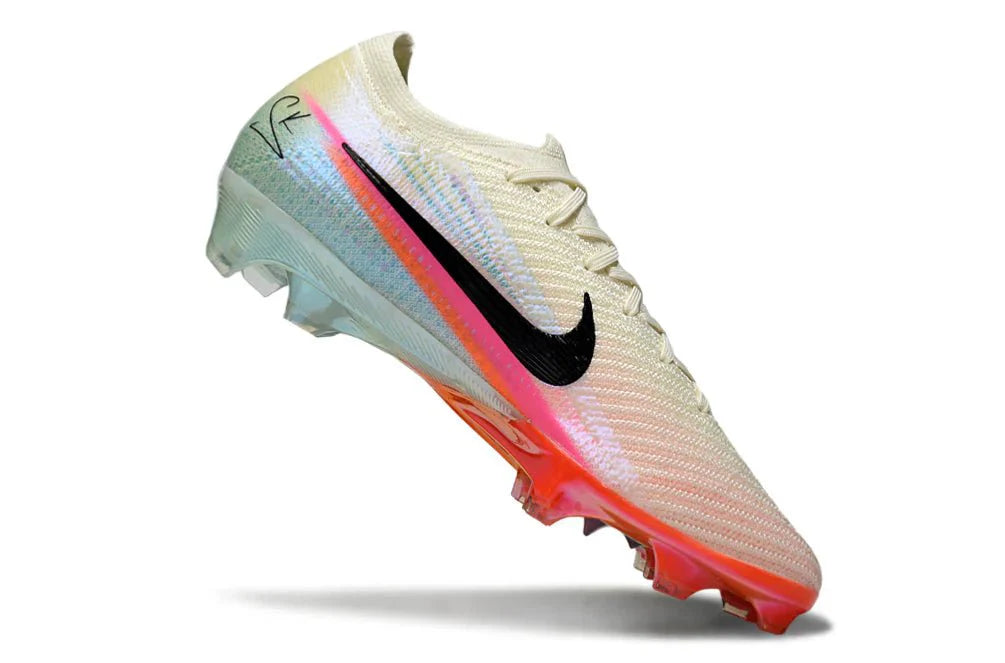 Mercurial Vapor XVI Elite FG Branco/Rosa