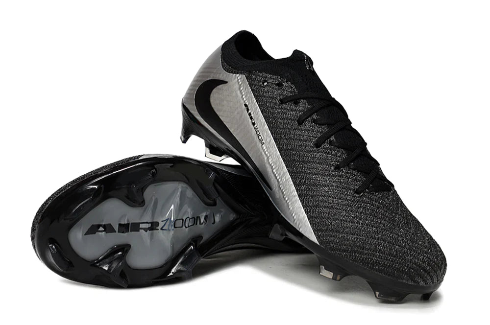 Mercurial Vapor XVI Elite FG Prateado/Preto Travis Scott
