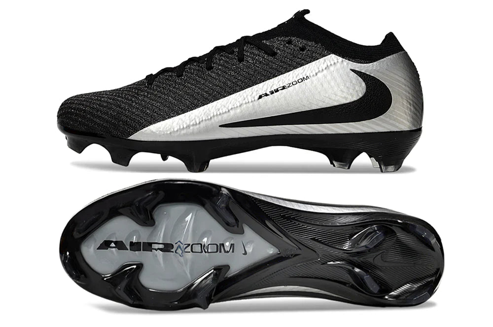 Mercurial Vapor XVI Elite FG Prateado/Preto Travis Scott