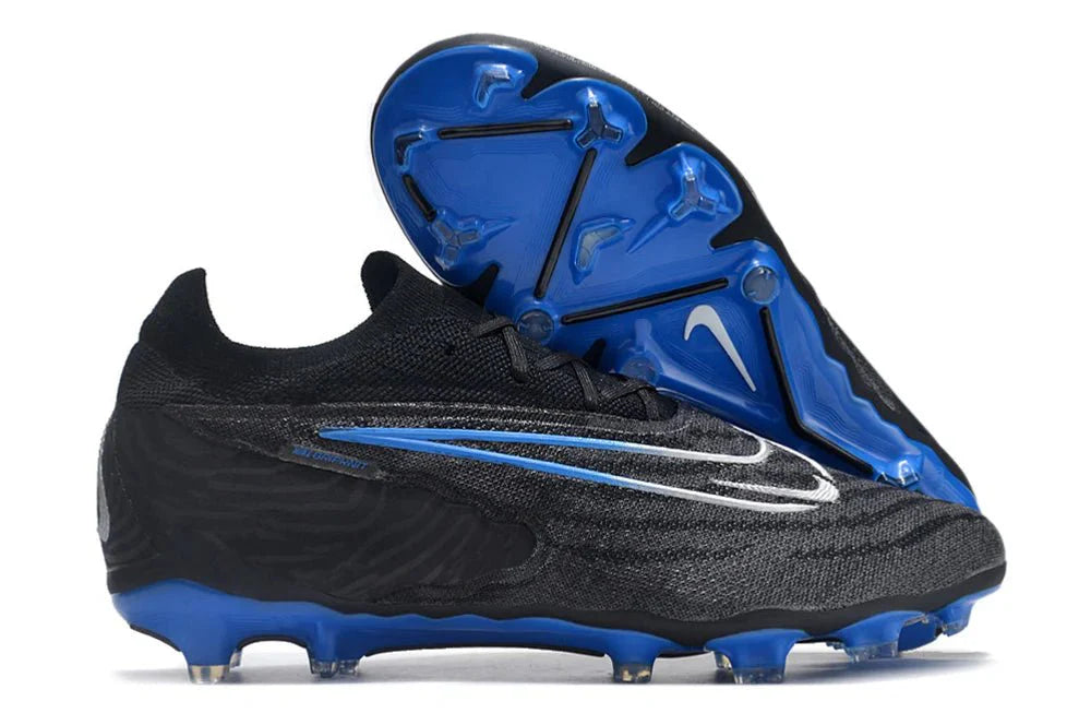 Phantom GX Low Elite FG Preto/Azul