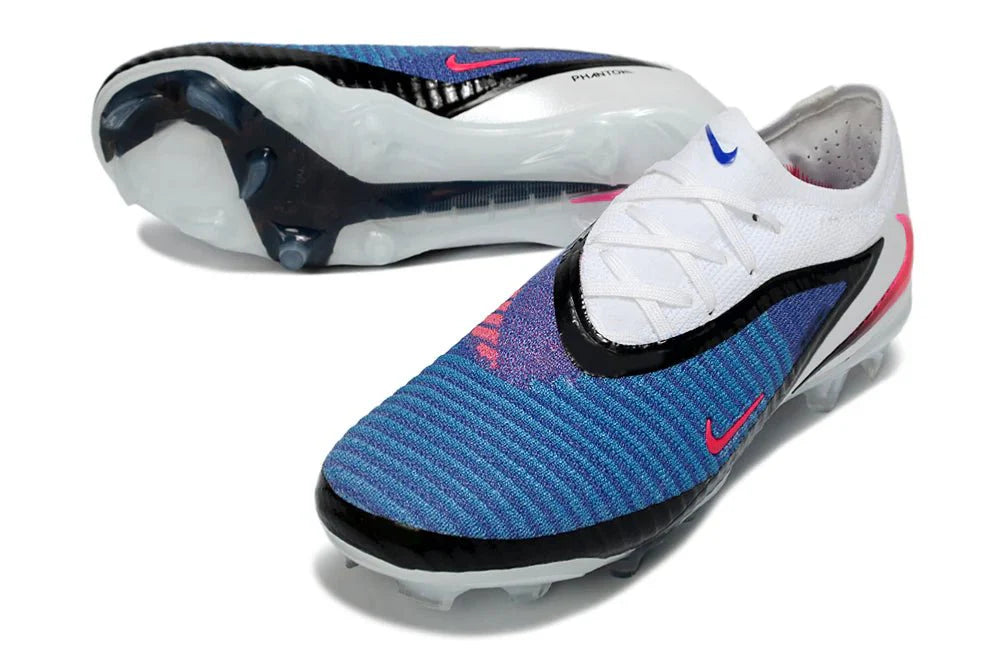 Phantom GX III Low Elite FG Branco/Azul