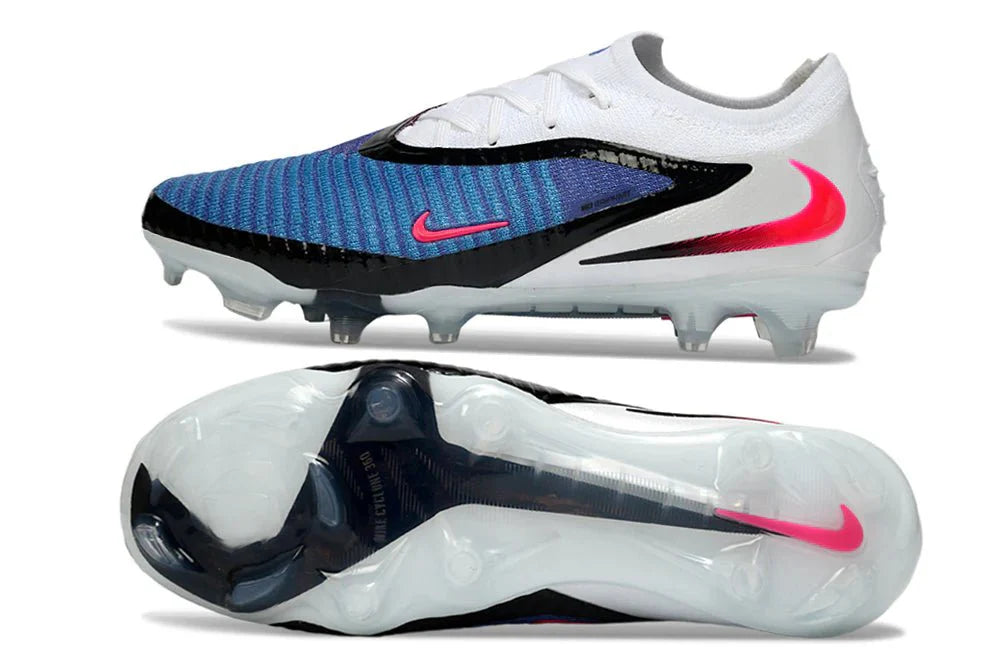 Phantom GX III Low Elite FG Branco/Azul