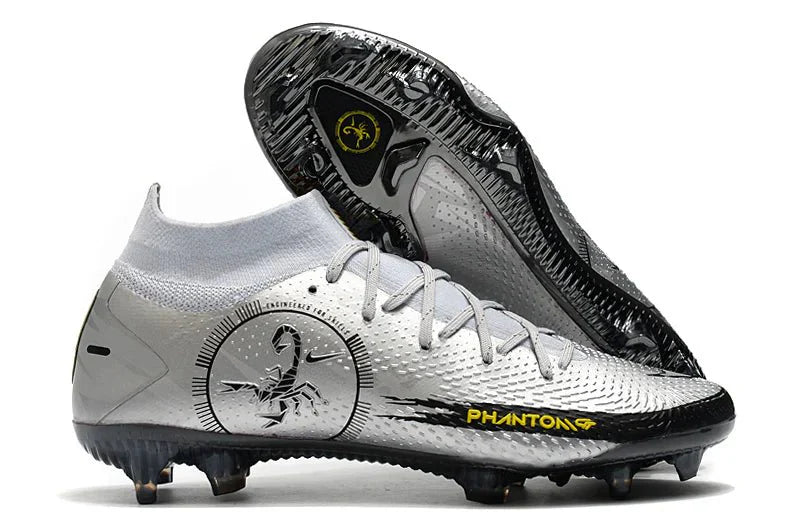 Phantom GT II High Elite FG Pack Escorpião Prateado