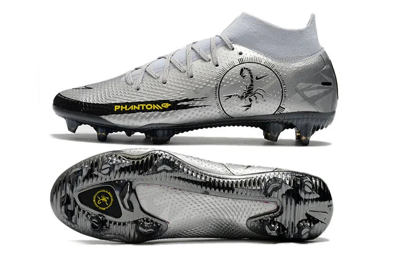 Phantom GT II High Elite FG Pack Escorpião Prateado