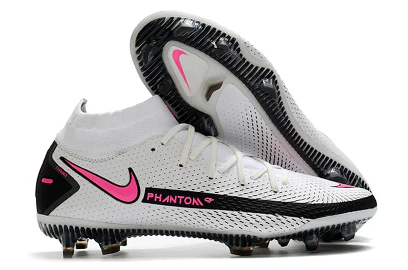 Phantom GT II High Elite FG Branco/Rosa