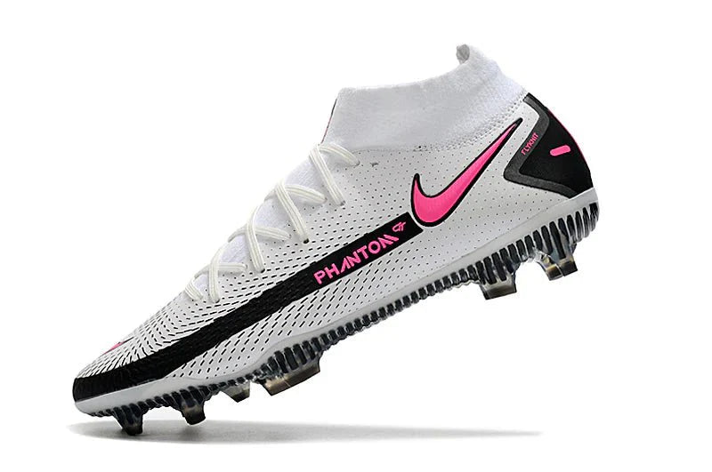 Phantom GT II High Elite FG Branco/Rosa